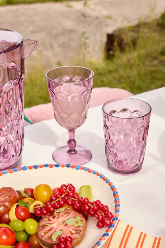 Acrylic Vinglass - Plomme - 400ml