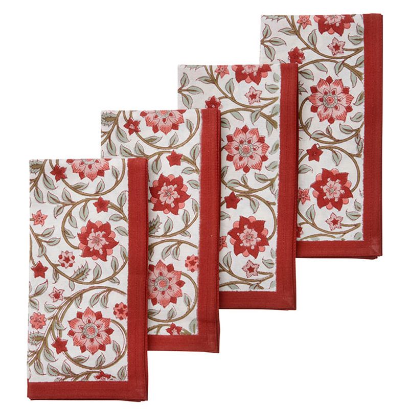 Napkin 45x45cm Roja Scarlet S/4pcs