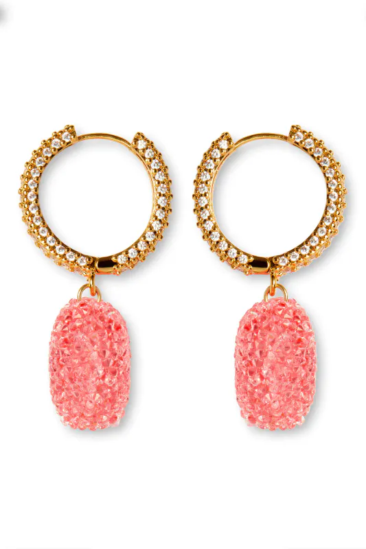 Jelly Heart Earrings