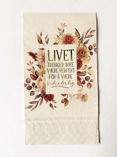 Hovedbilde Serviett Buffet - Livet – Vidunderlig ...