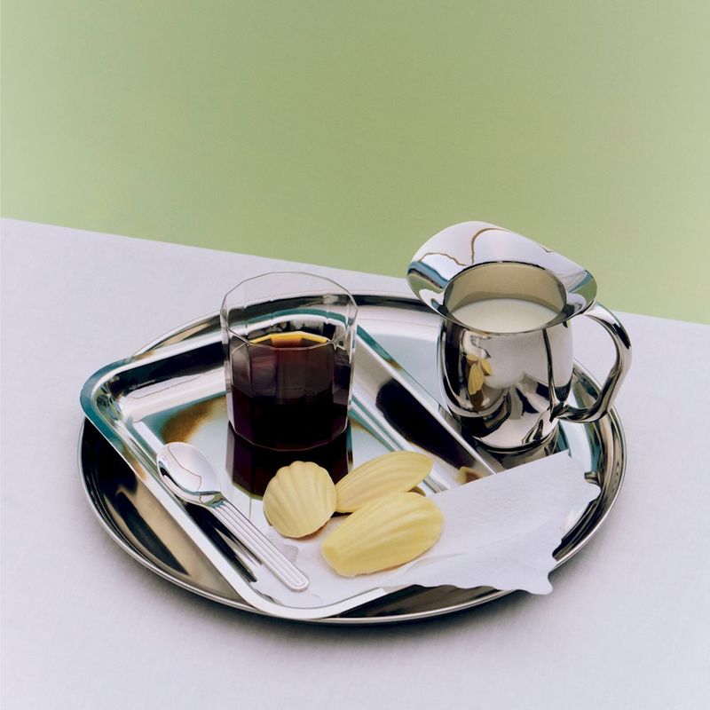 Essential Steel Round Dish - Stainless Steel