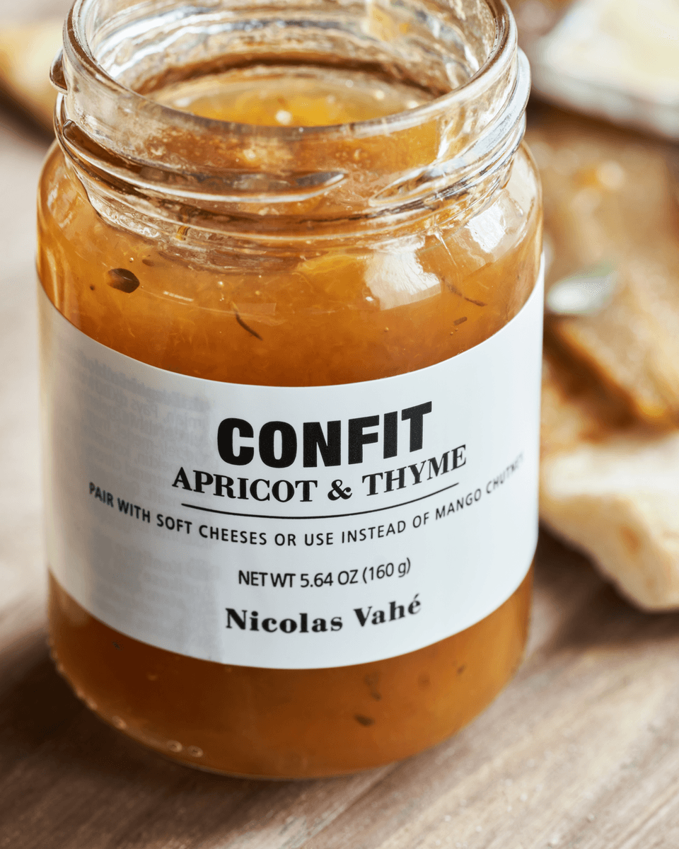 Confit, Apricot & thyme