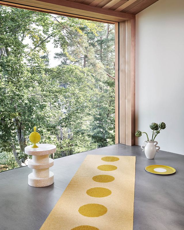 VERA POP Mustard - Runner Rug