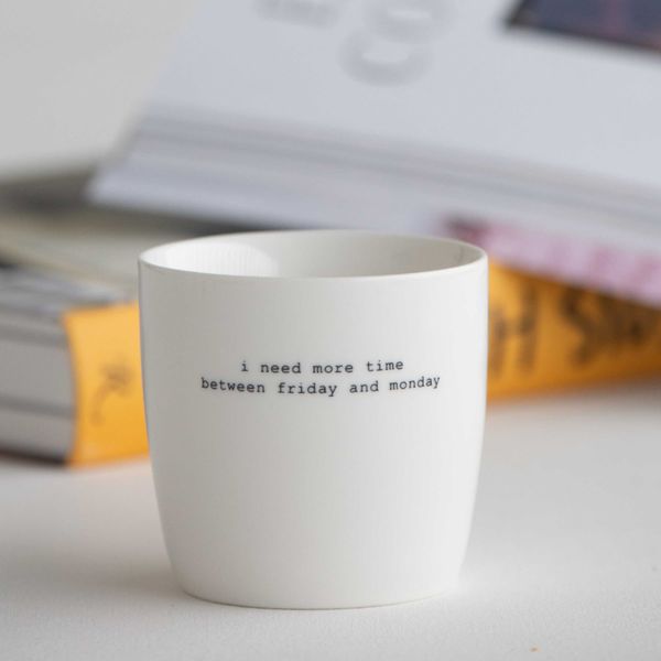 Hovedbilde Sögne kopp - i need more time