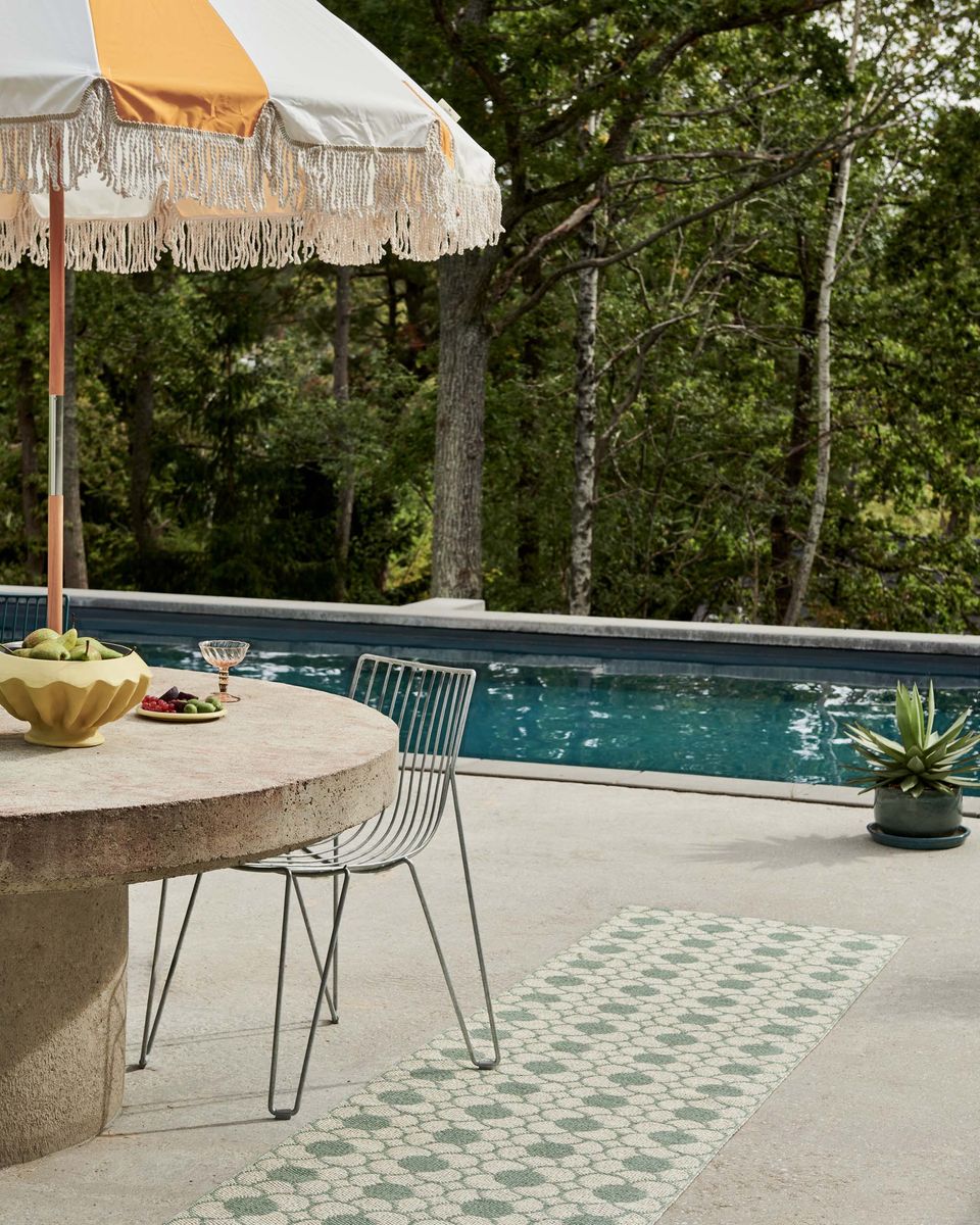 ANYA Misty Mint - Runner Rug