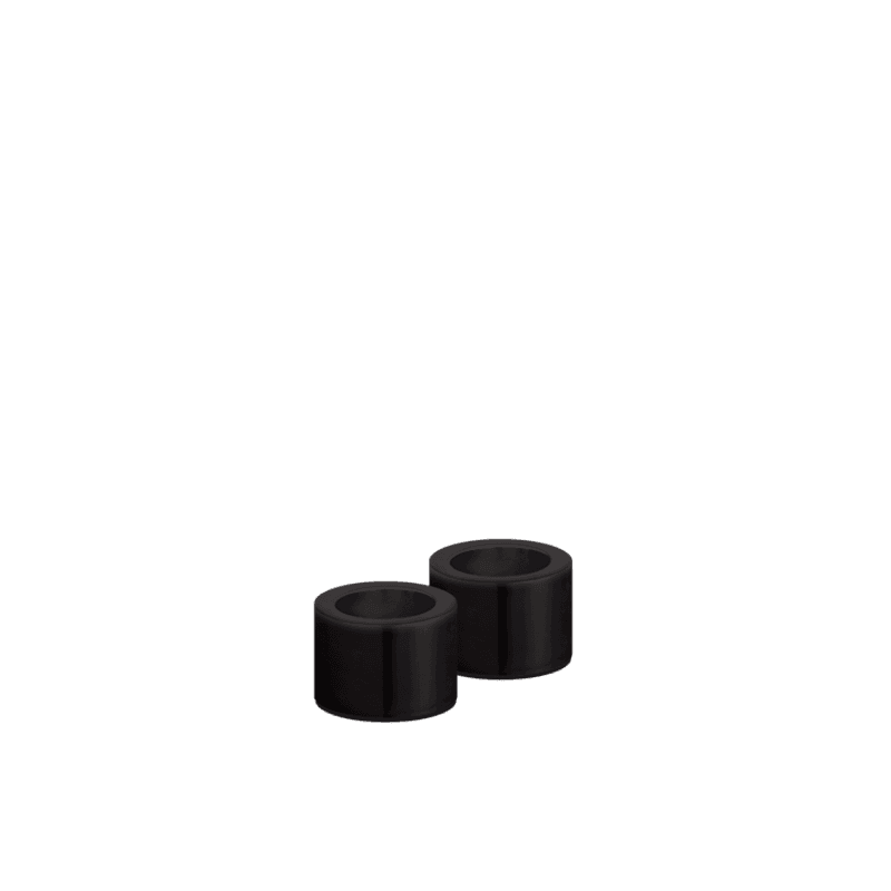 Light Candleholder (Standard Taper) 2-pack W3,2 x H2,3cm