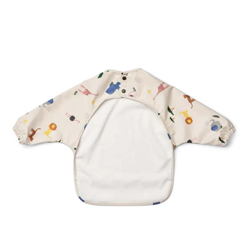 Merle Printed Cape Bib