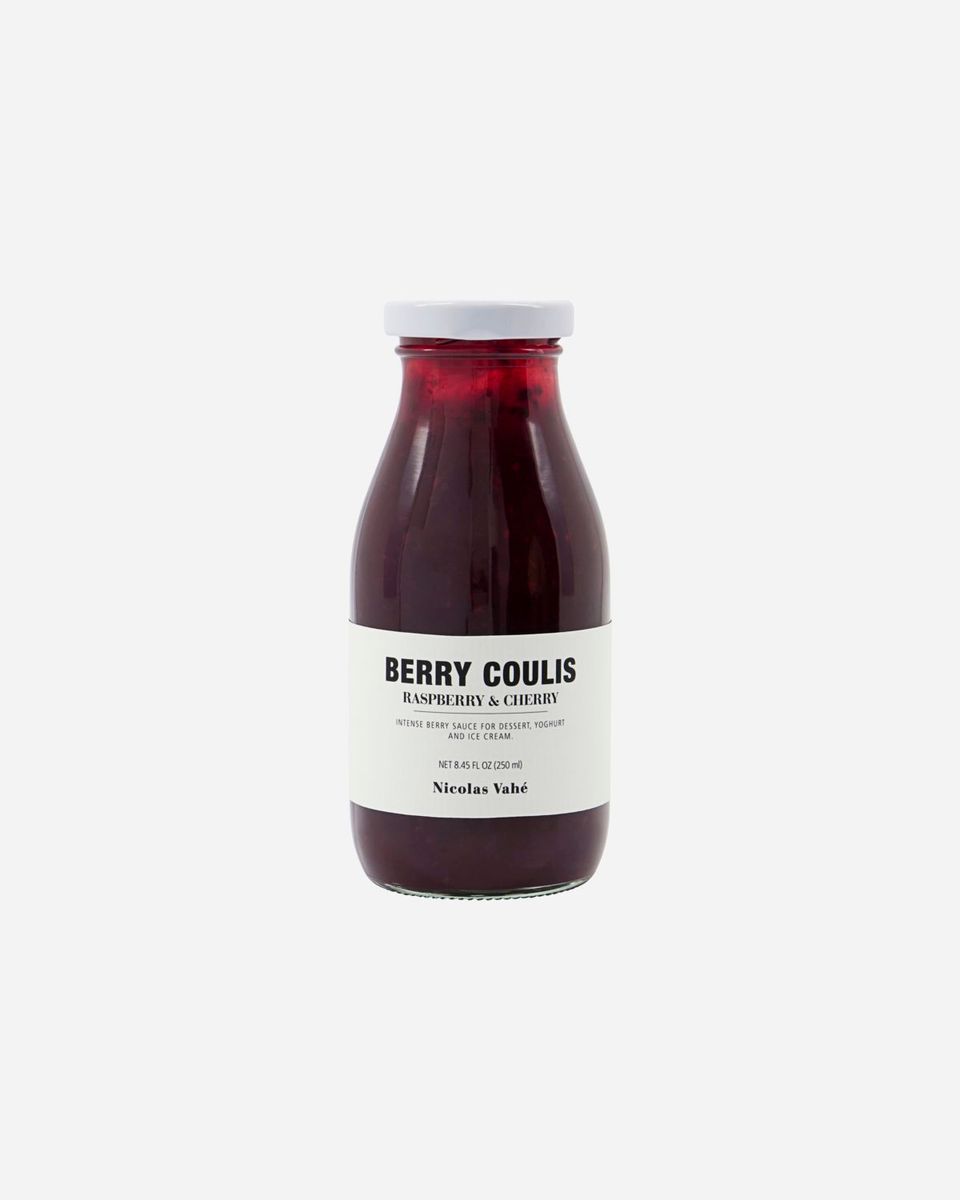 Berry Coulis- Bringebær og kirsebær