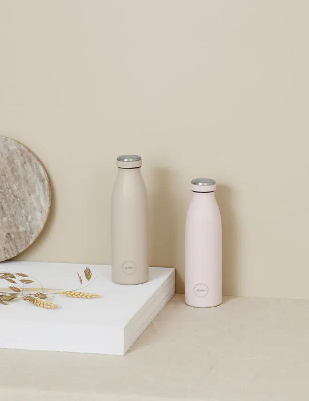 Drinking Bottle - Cream Beige - 500 ml