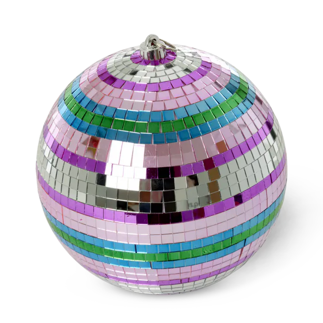 Hovedbilde Rice Diskokule - Funky - 25cm - Stor