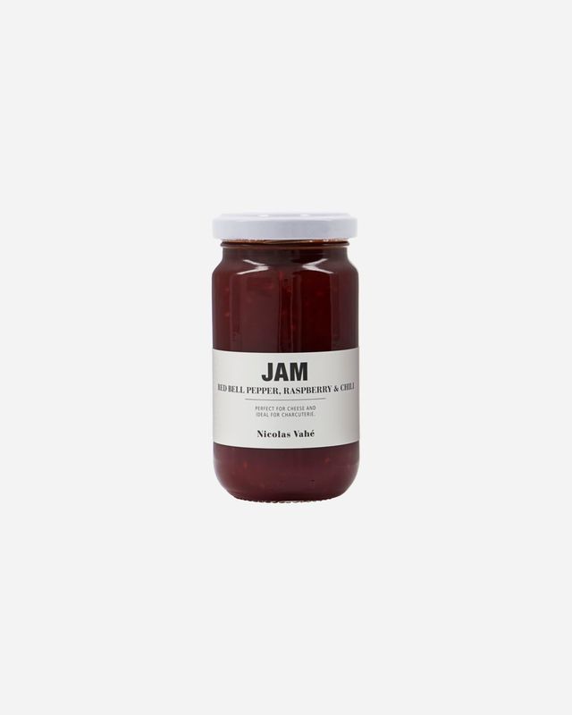 Jam - Rød paprika, bringebær & chilli