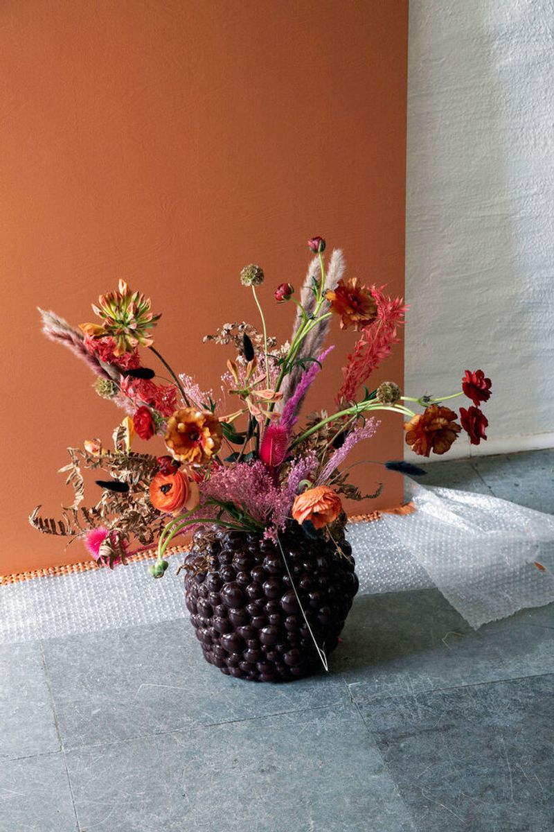 Vase Celeste - Brown