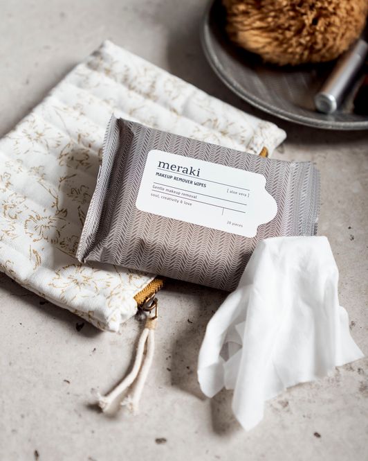Hovedbilde Makeup Remover Wipes, Aloe Vera