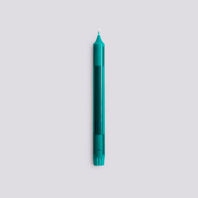 Hovedbilde Pattern Candle - Green and Dark Green