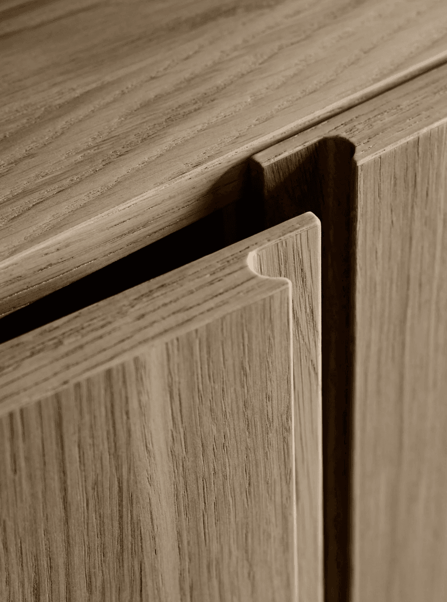 Pira G2 Hvit/Eik Veggmontert UTSTILLING