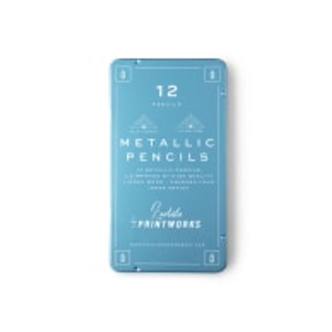 Hovedbilde 12 Colour pencils - Metallic