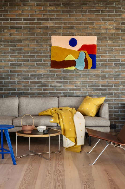 Pastille Pledd ull 135x200