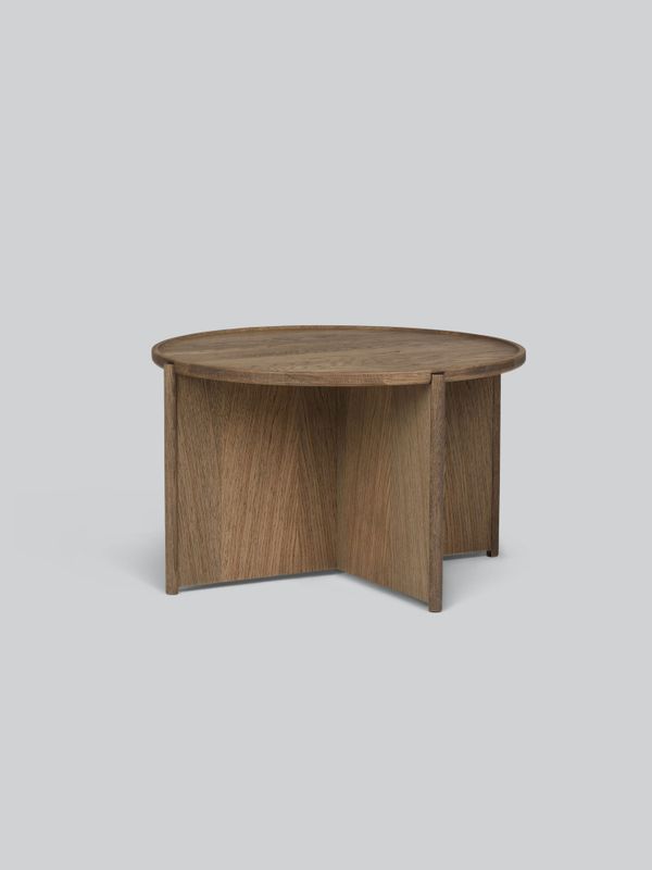 Cling coffee table circular