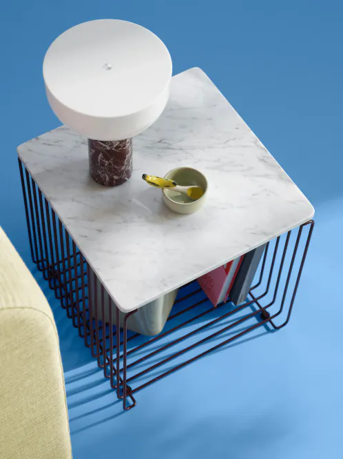 Hovedbilde Panton Wire Single top panel - marble