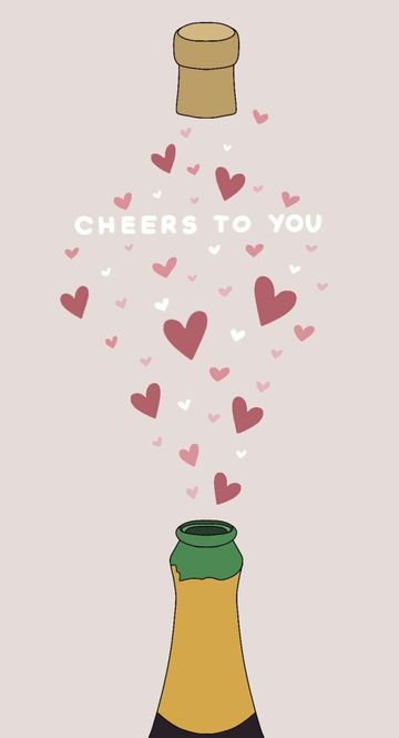 Hovedbilde Kort - Cheers to You