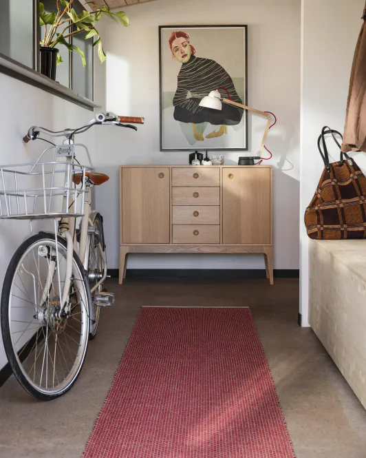 Hovedbilde NILS Dark Red - Runner Rug