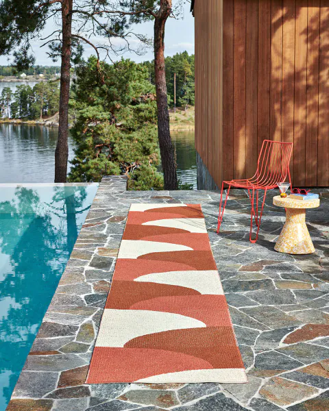 Hovedbilde HILL Brick - Runner Rug