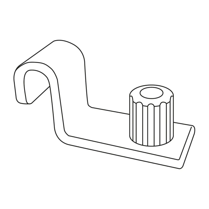 String Hylleknekter 4-pk
