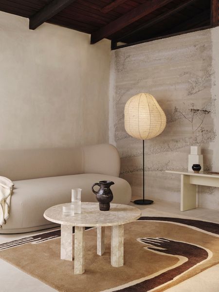 Hovedbilde Pose Tufted Rug - Dark Coffe/Offwhite