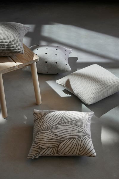 Hovedbilde Flette Pute ull 50x50