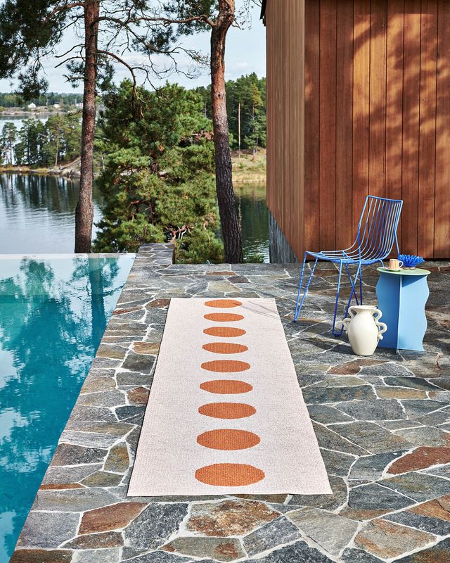 VERA POP Pale Orange - Runner Rug