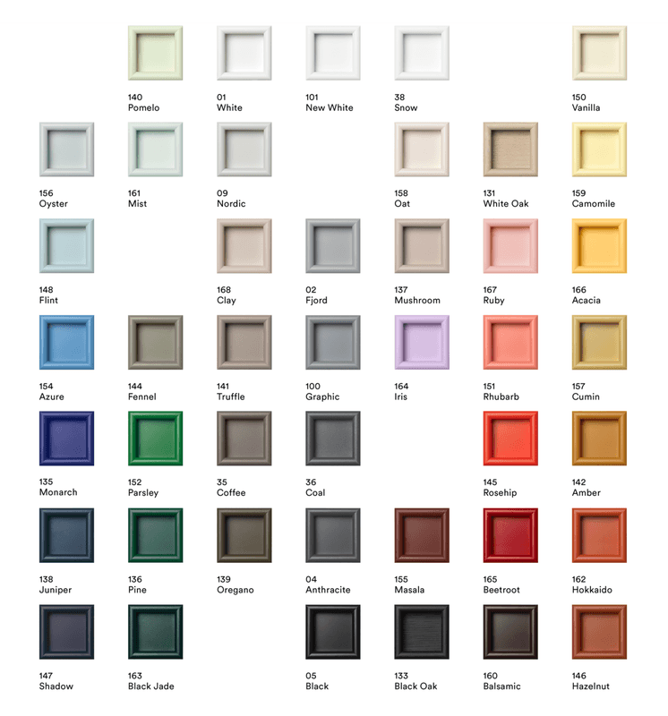 Colour Frame Mirror – SHELFIE (SPB1208K)