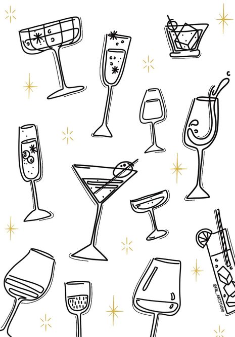 Hovedbilde Kort - Cocktail Party
