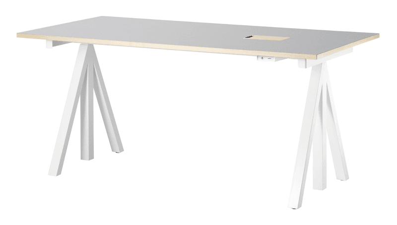 Height-adjustable work desk 160x78