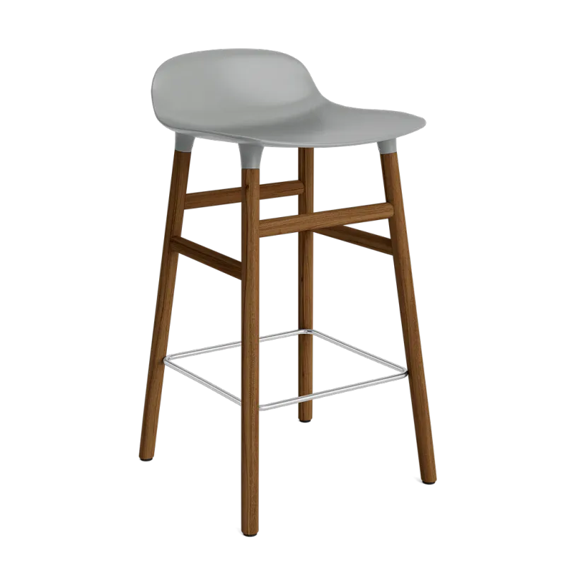 Form Barstool 65 cm Walnut