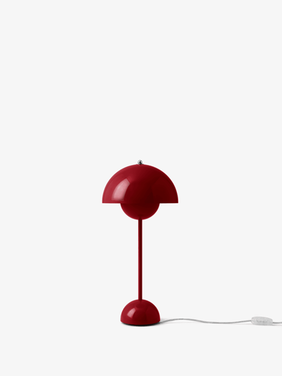 Flowerpot VP3 Verner Panton 1968 Table lamp