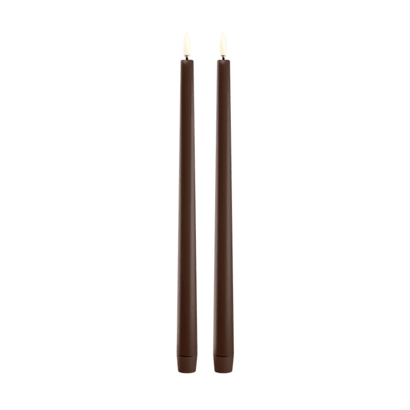 Slim Taper Candles W2,3 x H32cm