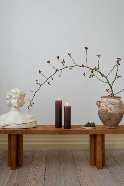 Hovedbilde Ester&Erik Kalenderlys blokk 25cm