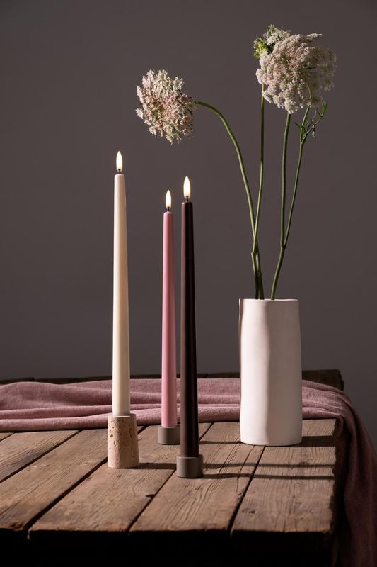 Slim Taper Candles W2,3 x H32cm