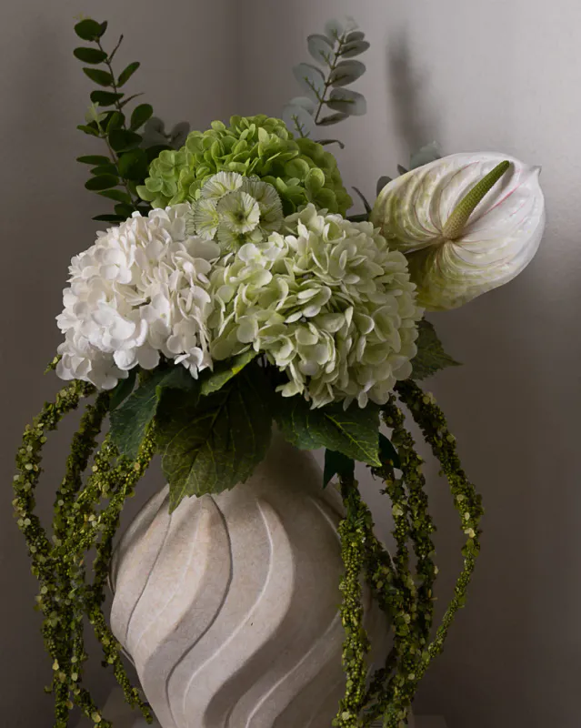 Emerald Silk Bouquet