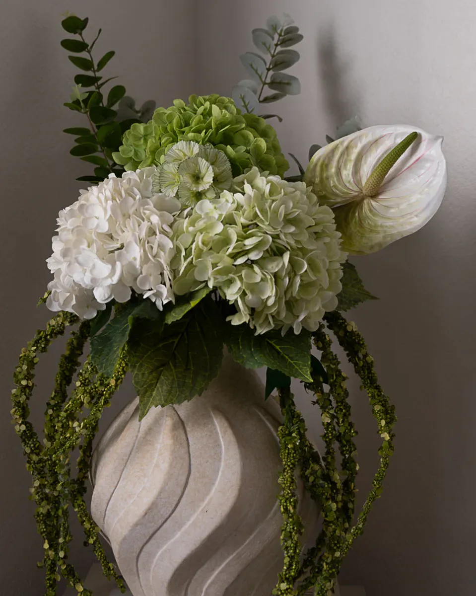 Emerald Silk Bouquet